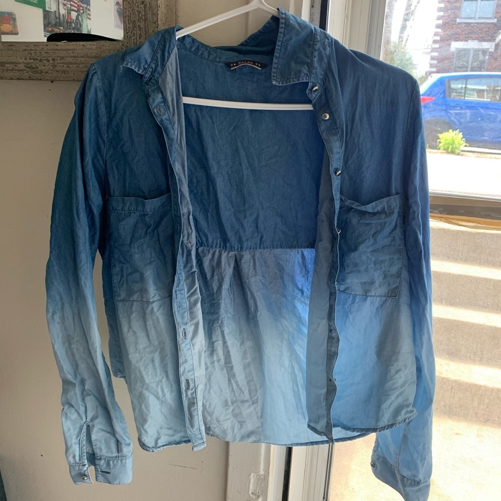 Veste tissu en jean